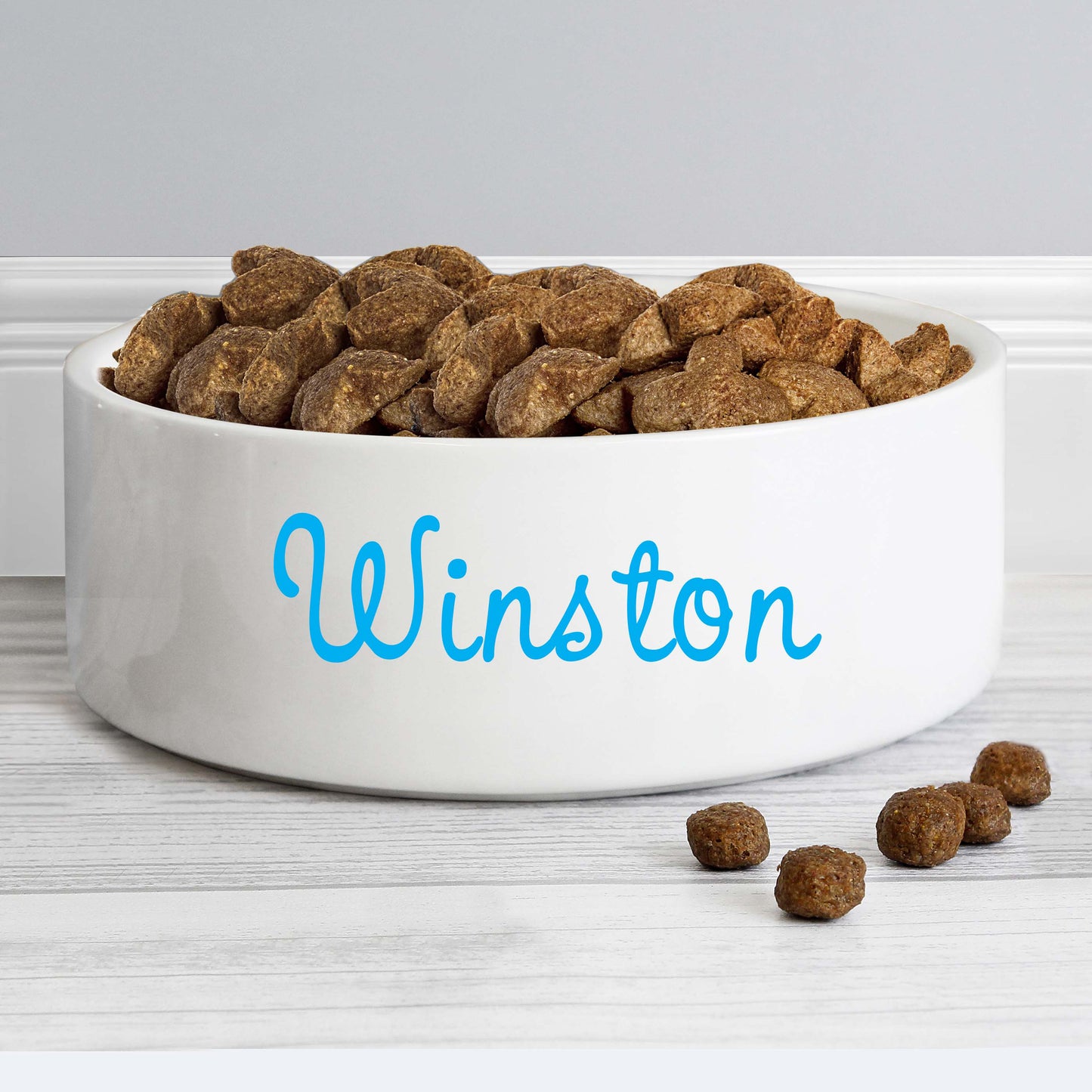 Personalised Blue Name 15cm Medium Pet Bowl - image 4