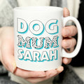 Personalised Dog Mum Blue Spots Mug from Heartfelt Gifts