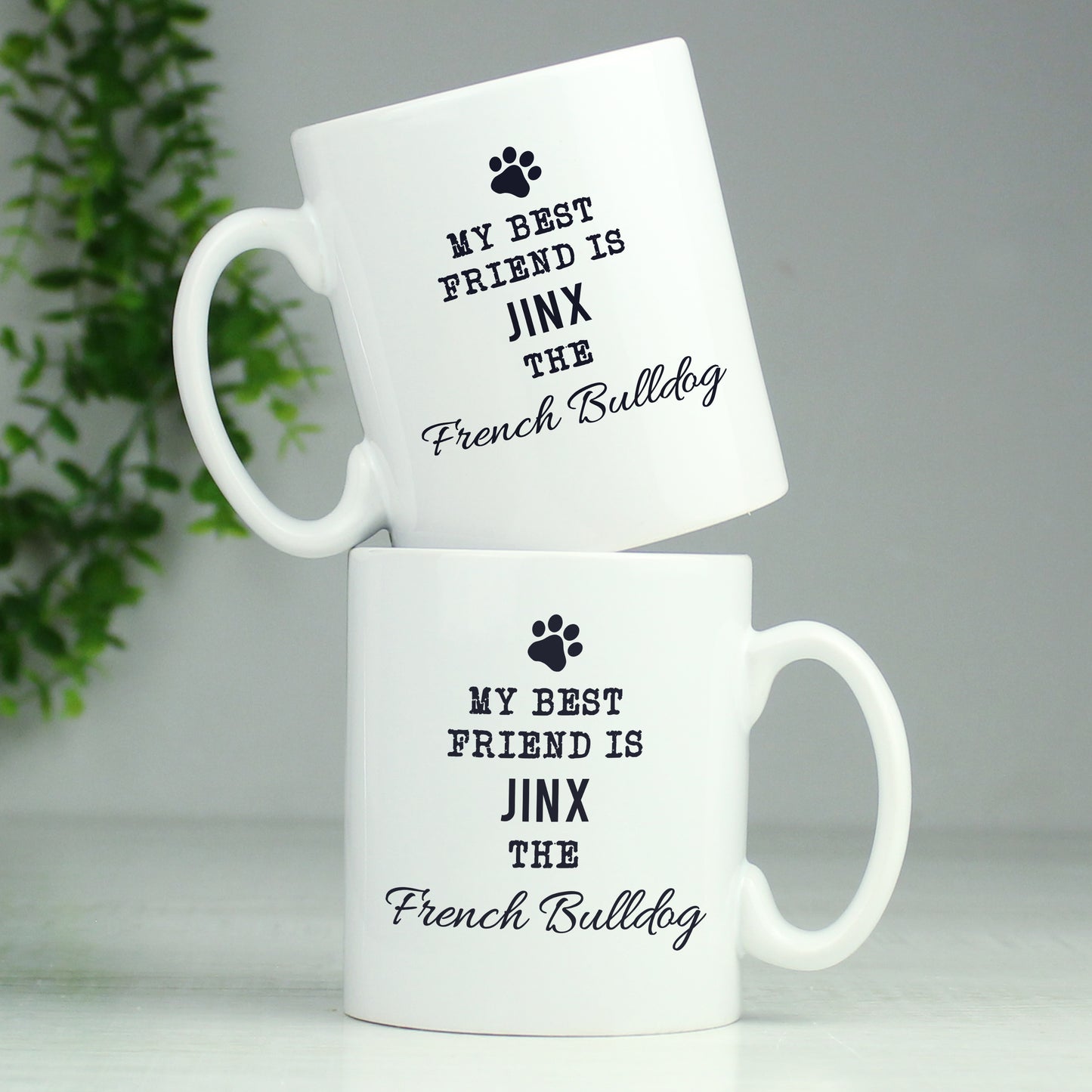 Personalised Paw Print Dog Breed Mug - image 3