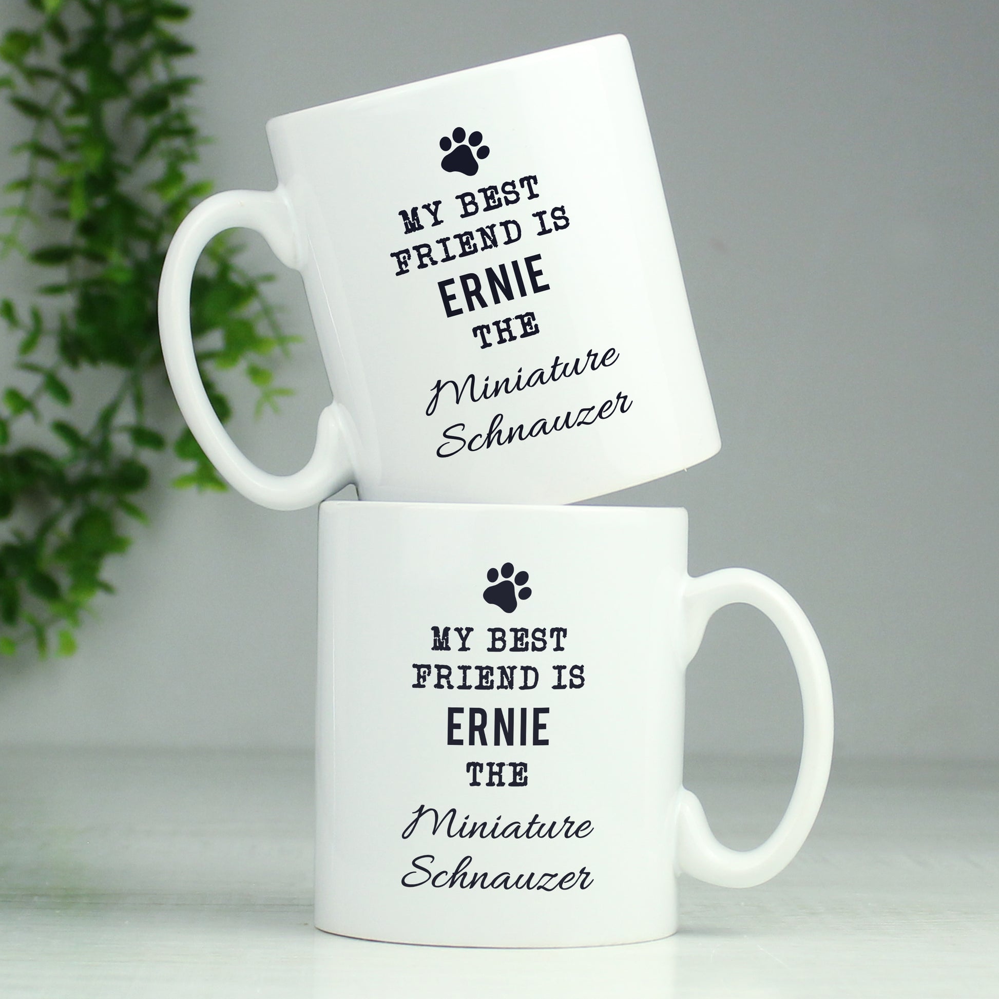Personalised Paw Print Dog Breed Mug - image 4