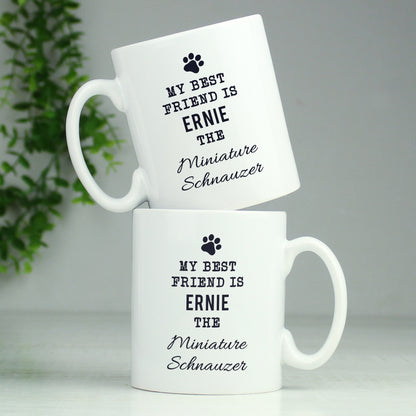 Personalised Paw Print Dog Breed Mug - image 4