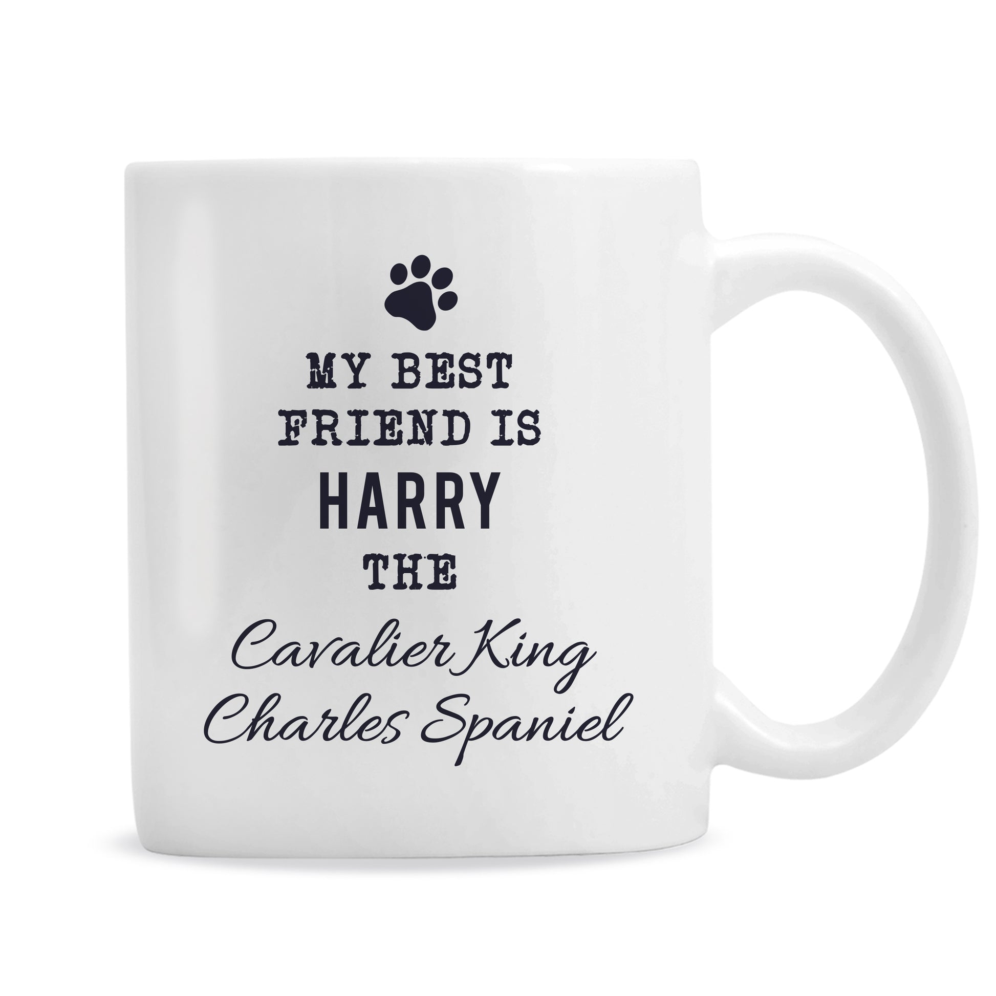 Personalised Paw Print Dog Breed Mug - image 5