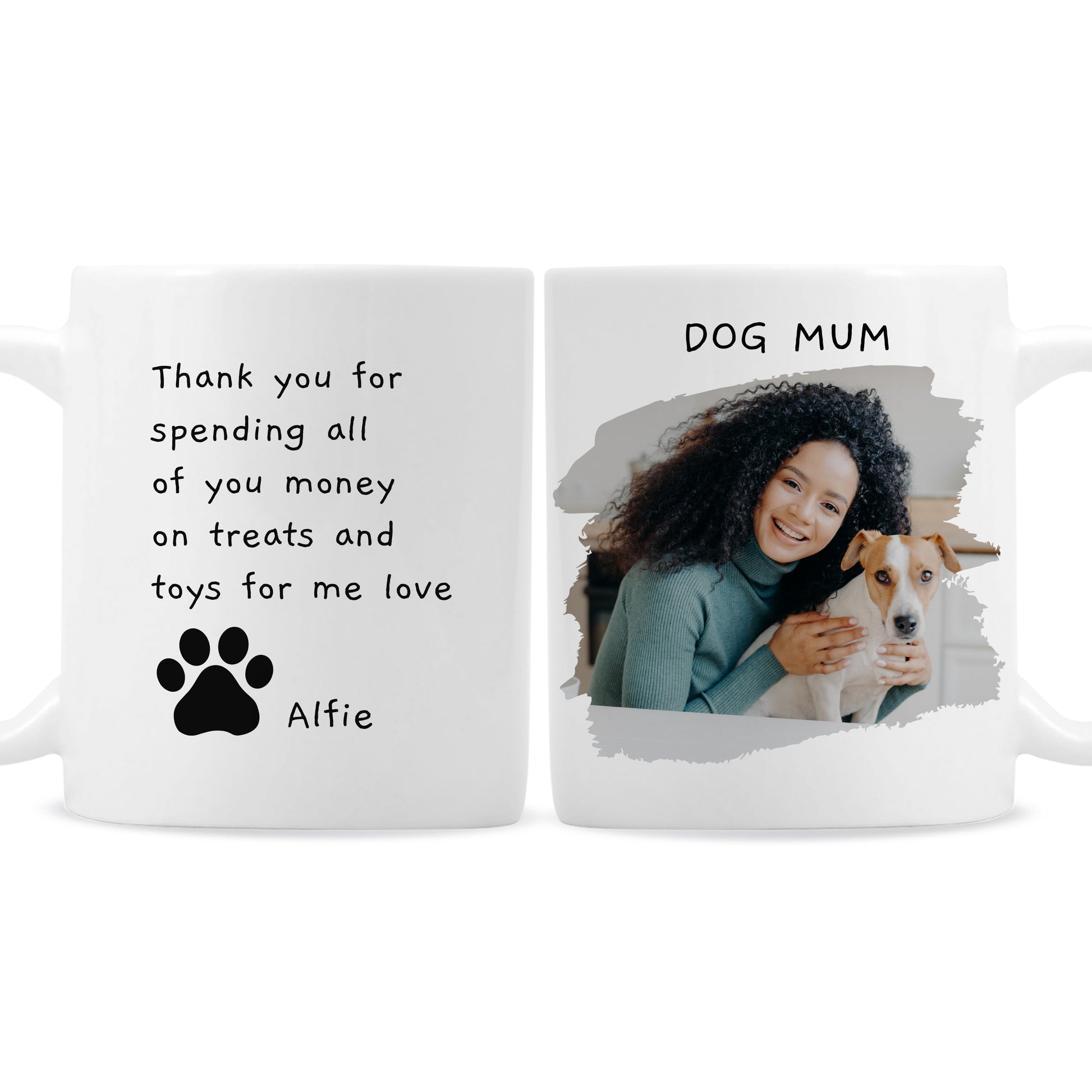 Personalised Free Text Pet Photo Upload Mug - image 5