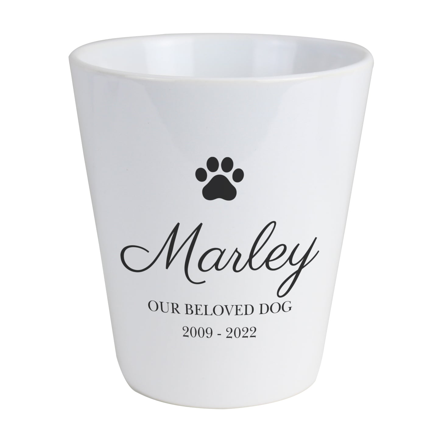 Personalised Paw Print Plant Pot - image 4
