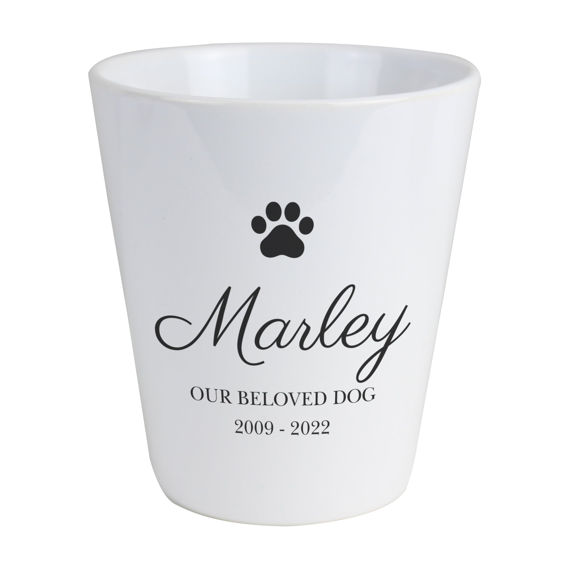 Personalised Paw Print Plant Pot - image 4