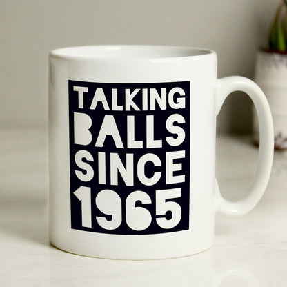Personalised Talking Balls Since Mug - image 3
