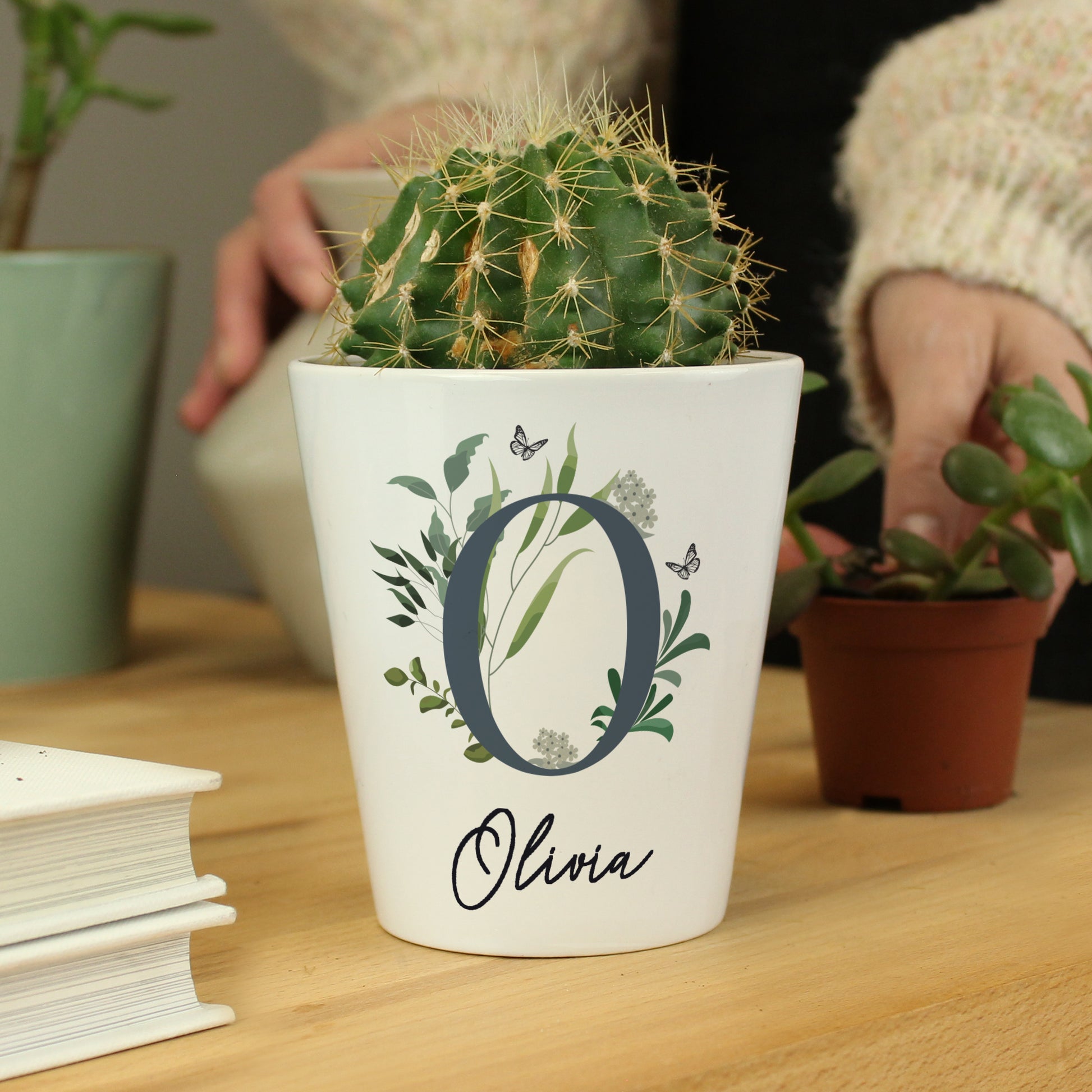 Personalised Botanical Plant Pot - image 2