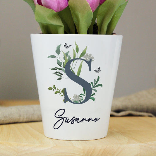 Personalised Botanical Plant Pot - image 3