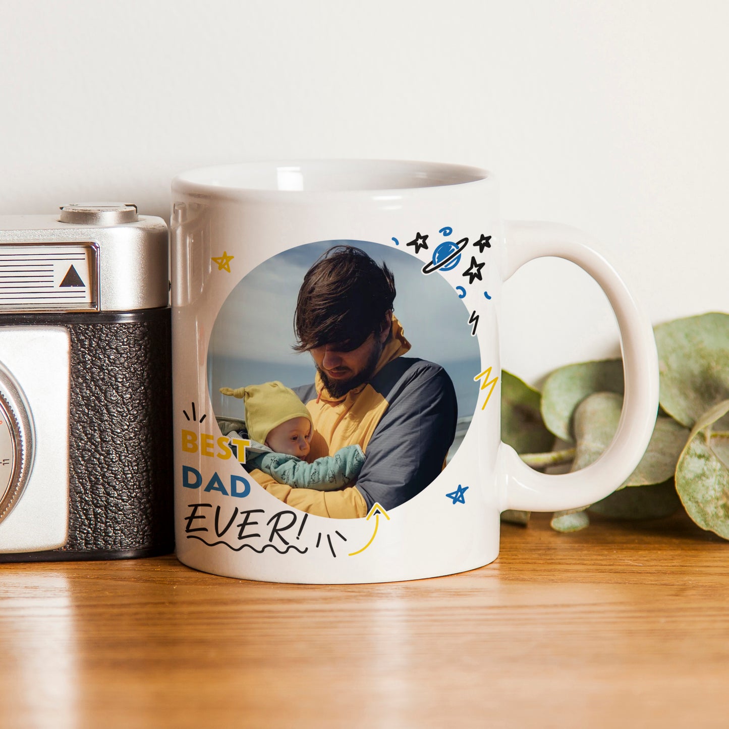 Personalised Best Ever Photo Upload Mug from Heartfelt Gifts