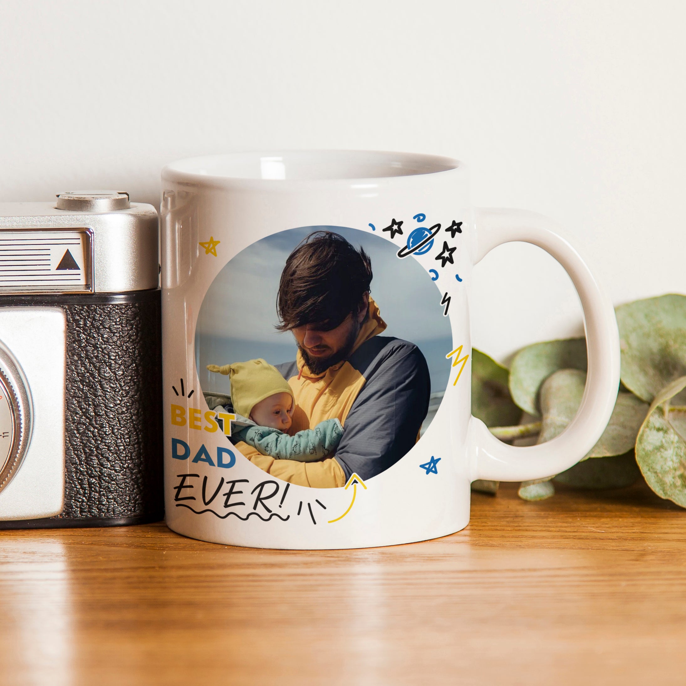 Personalised Best Ever Photo Upload Mug from Heartfelt Gifts