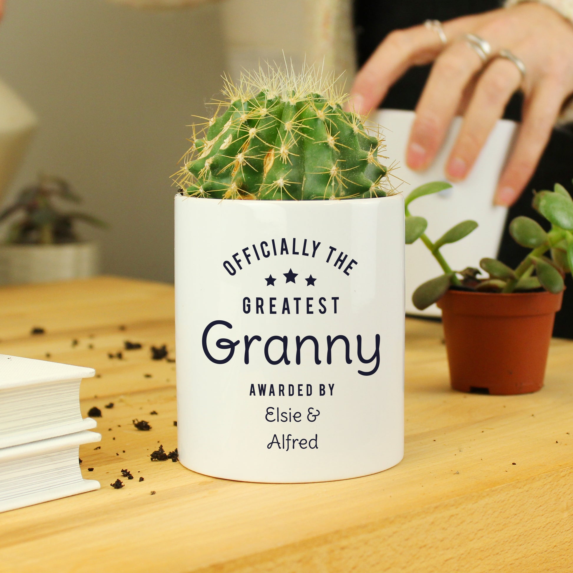 Personalised Officially The Greatest Ceramic Storage Pot - image 3