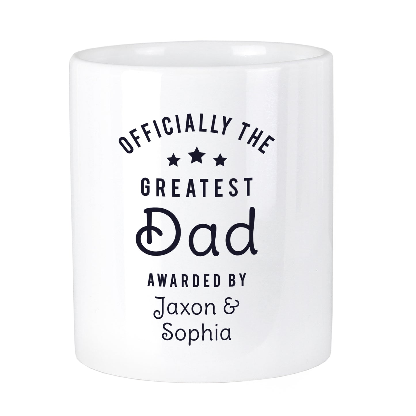 Personalised Officially The Greatest Ceramic Storage Pot - image 5