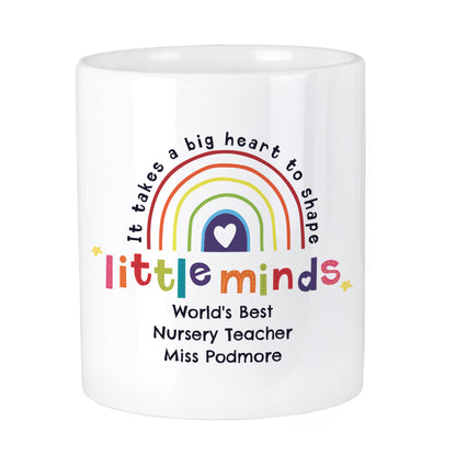 Personalised Shape Little Minds Ceramic Storage Pot - image 5