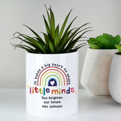 Personalised Shape Little Minds Ceramic Storage Pot - image 6