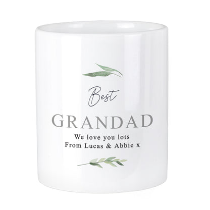 Personalised Free Text Botanical Ceramic Storage Pot - image 5