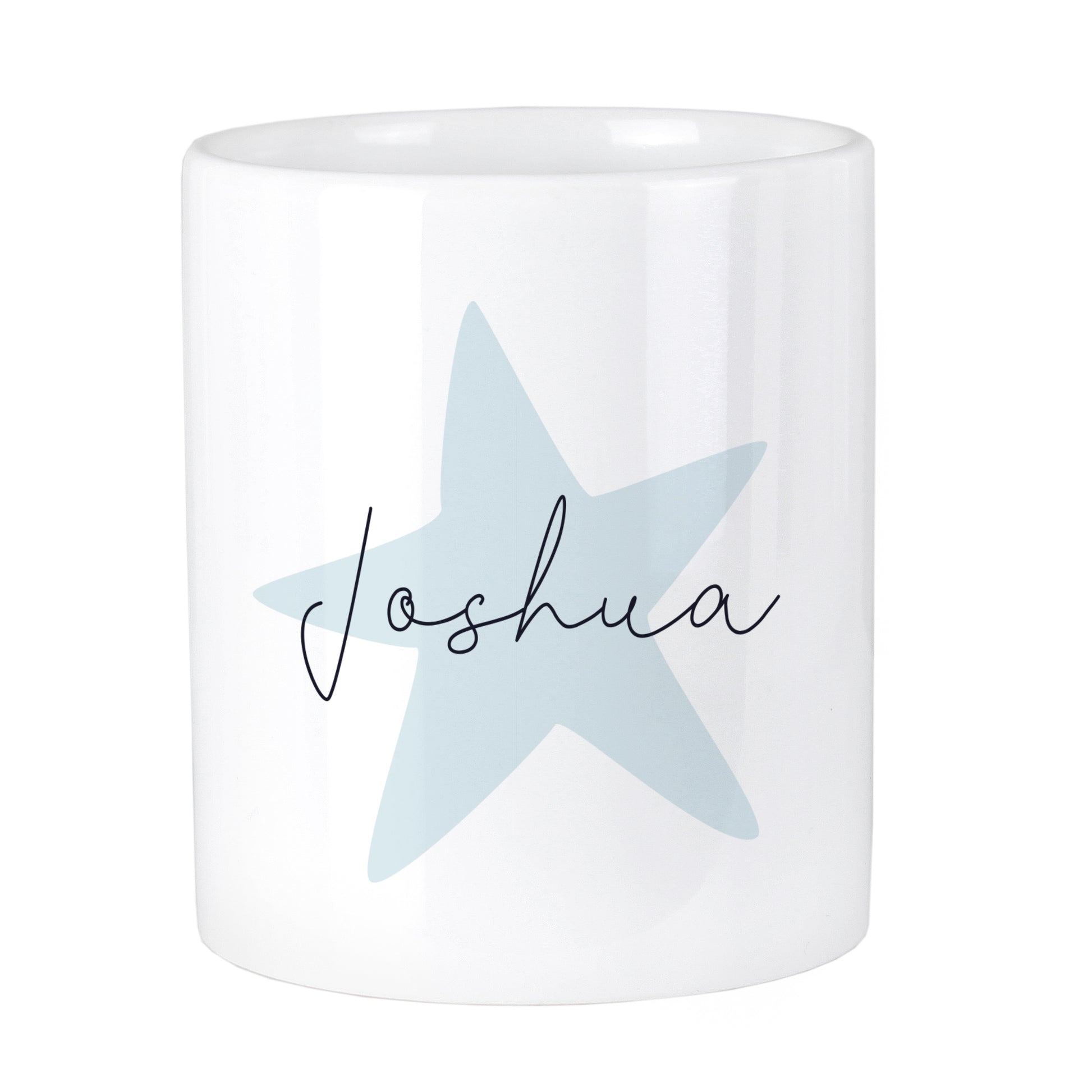 Personalised Blue Star Ceramic Storage Pot - image 5