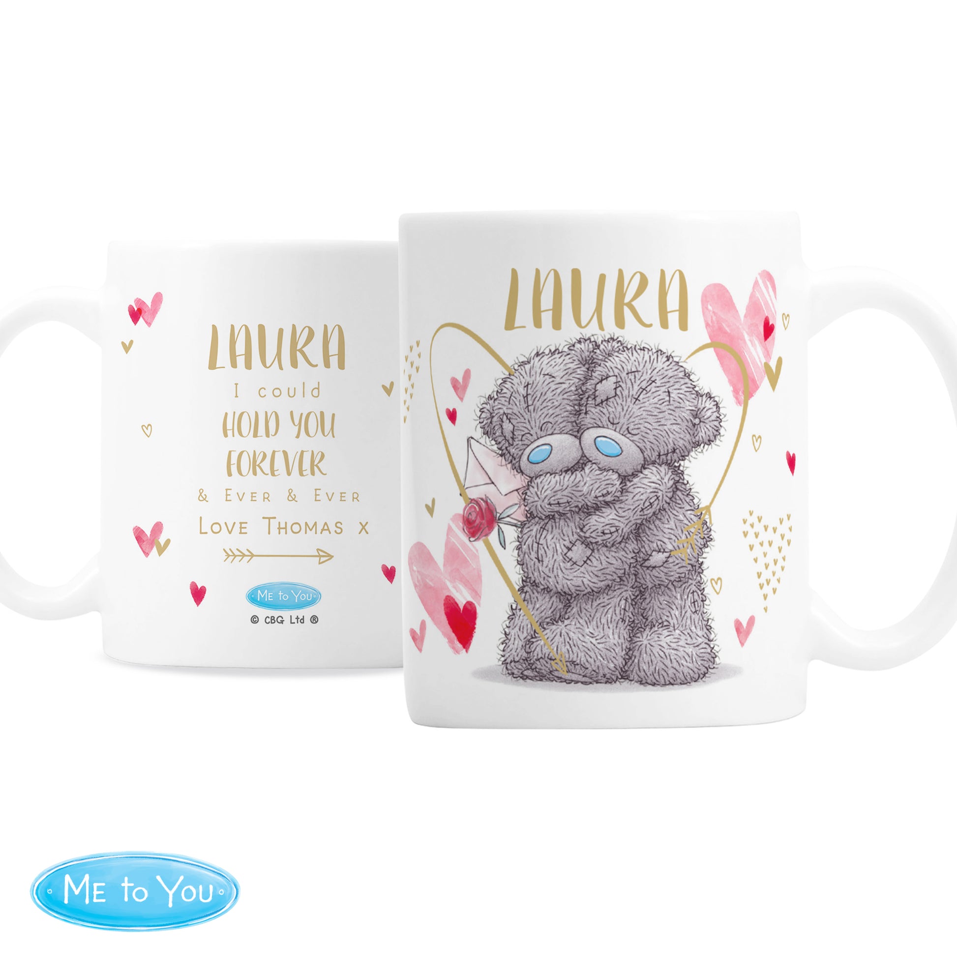 Personalised Me To You Hold You Forever Mug - image 4
