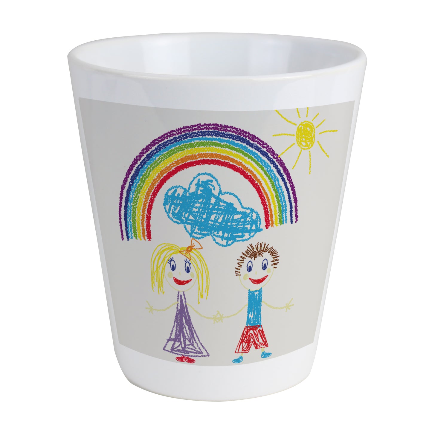 Personalised Childrens Drawing Photo Upload Plant Pot - image 5