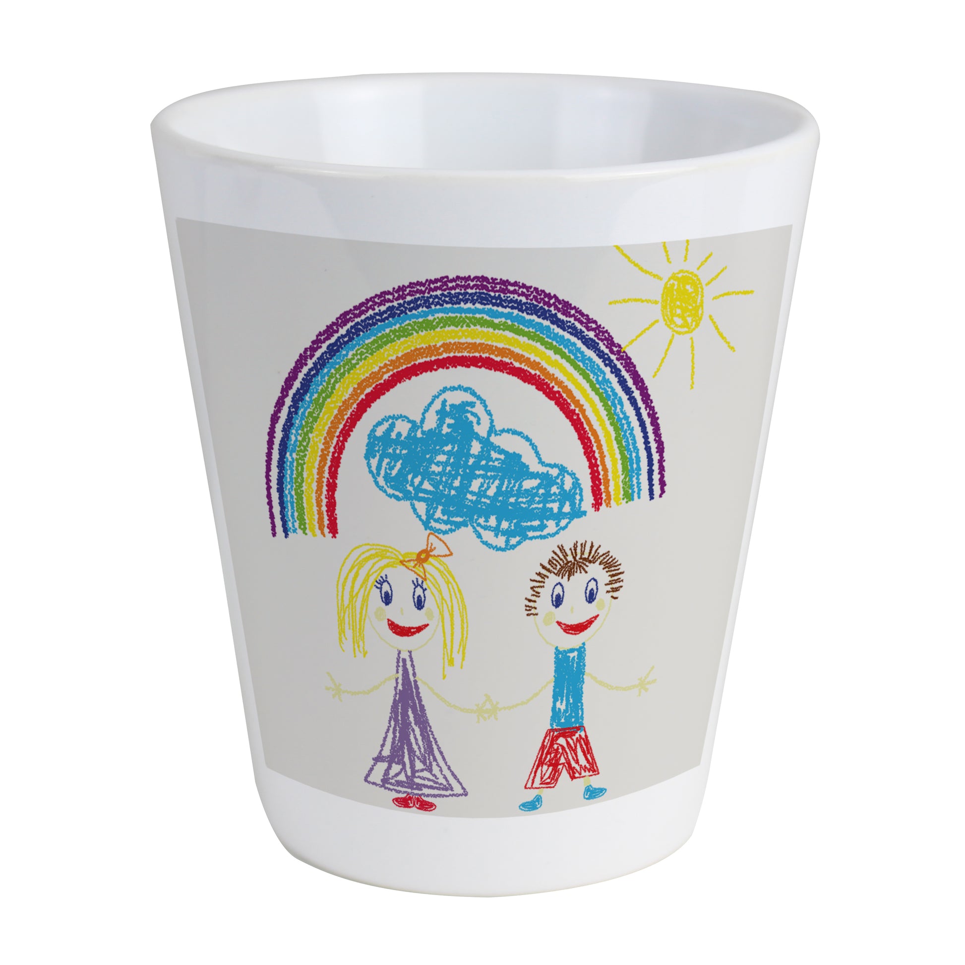 Personalised Childrens Drawing Photo Upload Plant Pot - image 5