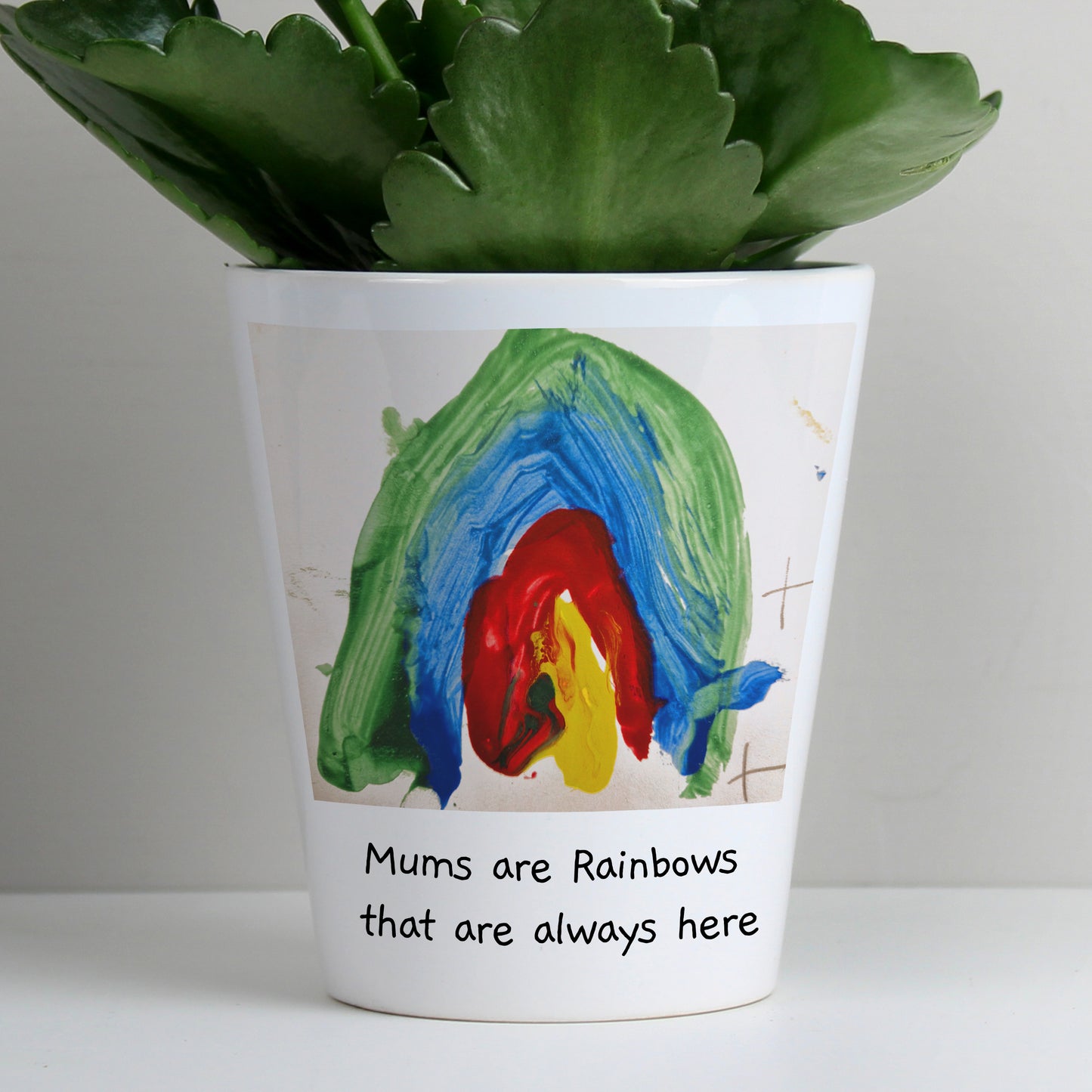 Personalised Childrens Drawing Photo Upload Plant Pot - image 10
