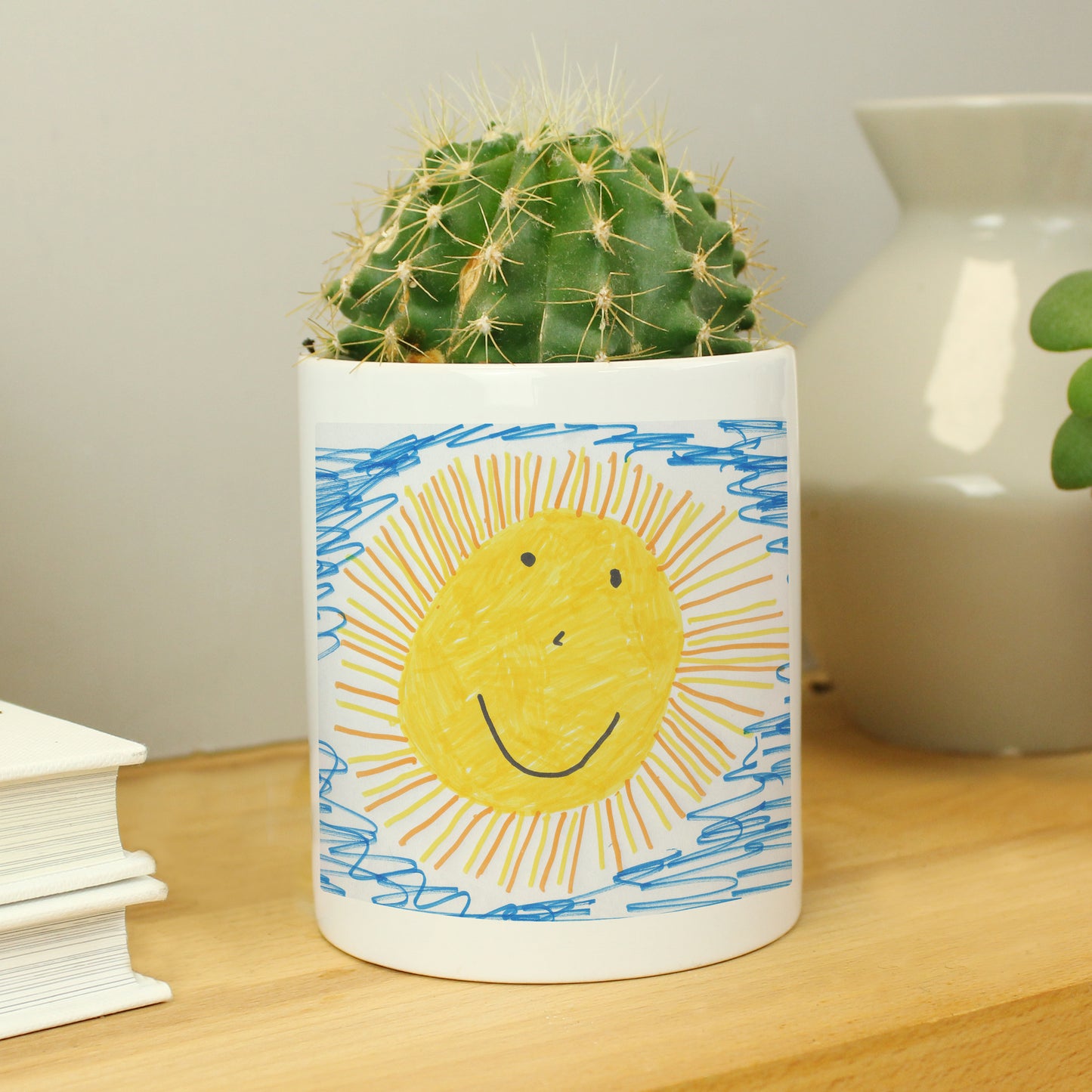 Personalised Childrens Drawing Photo Storage Pot - image 12