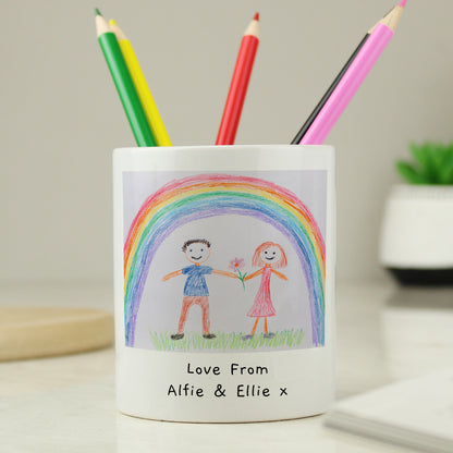 Personalised Childrens Drawing Photo Storage Pot - image 13