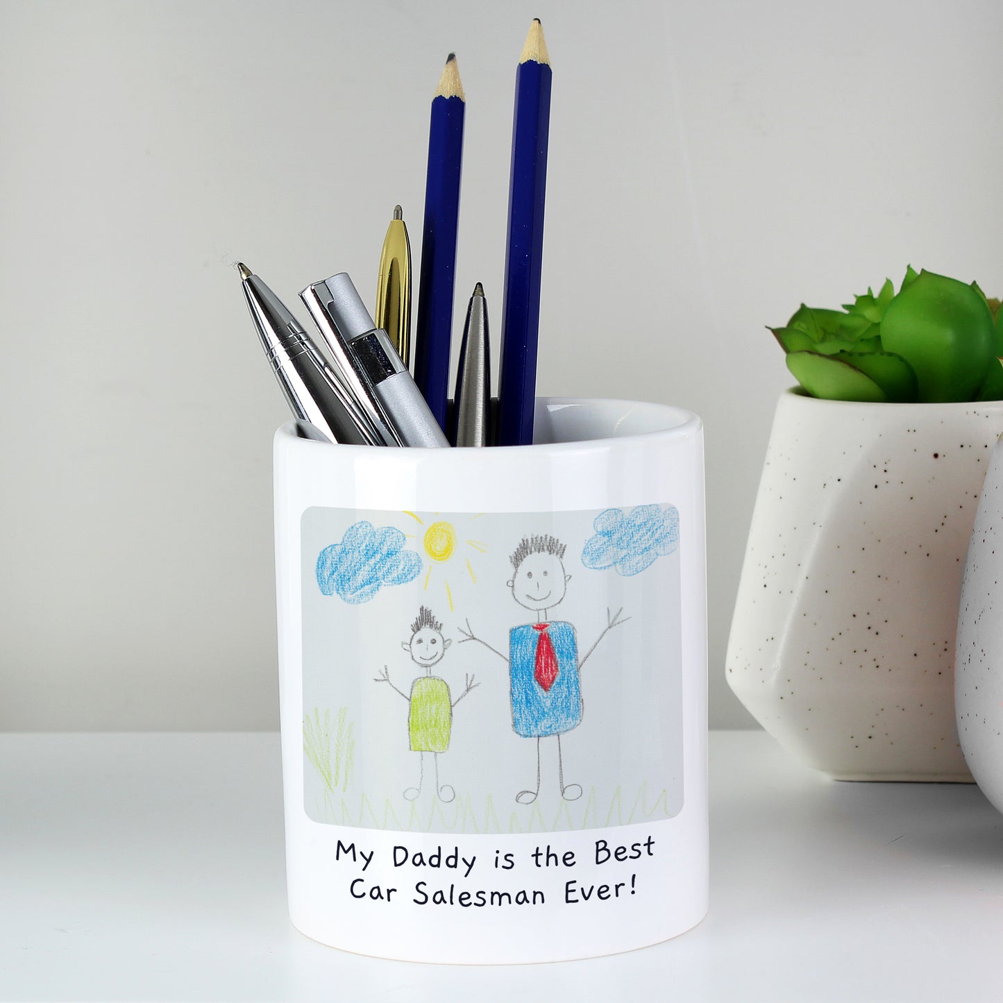 Personalised Childrens Drawing Photo Storage Pot - image 14