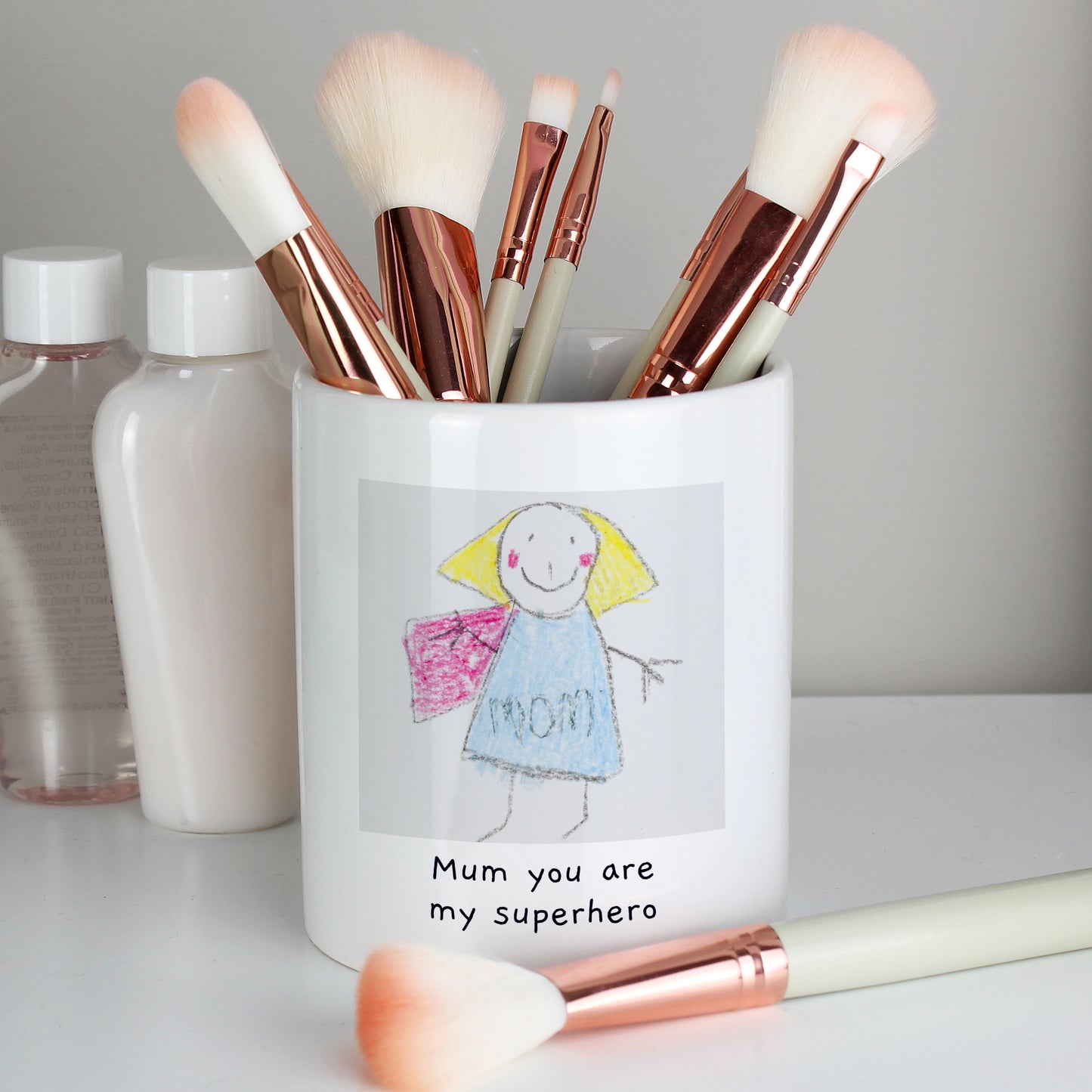 Personalised Childrens Drawing Photo Storage Pot - image 3