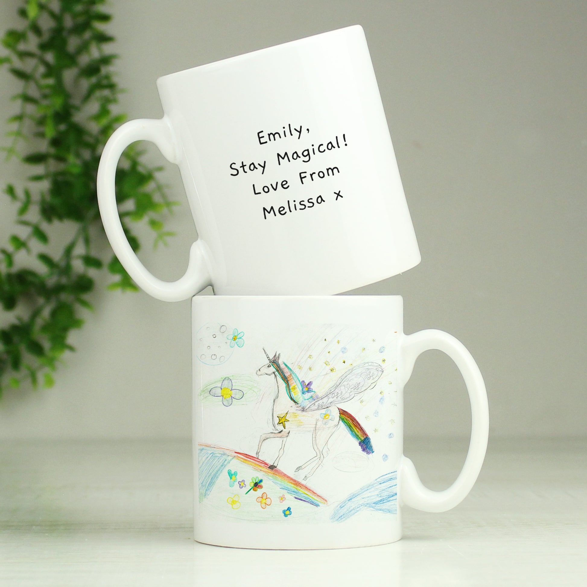 Personalised Childrens Drawing Photo Upload Mug - image 13