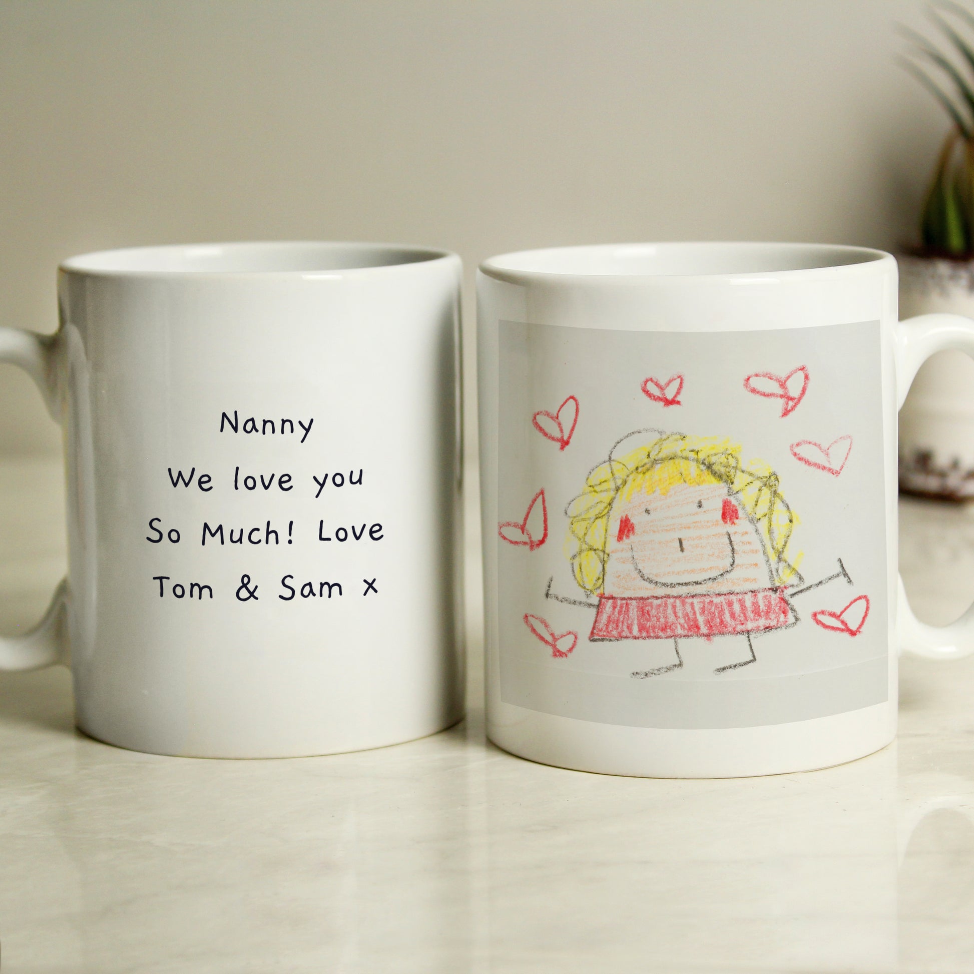 Personalised Childrens Drawing Photo Upload Mug - image 14