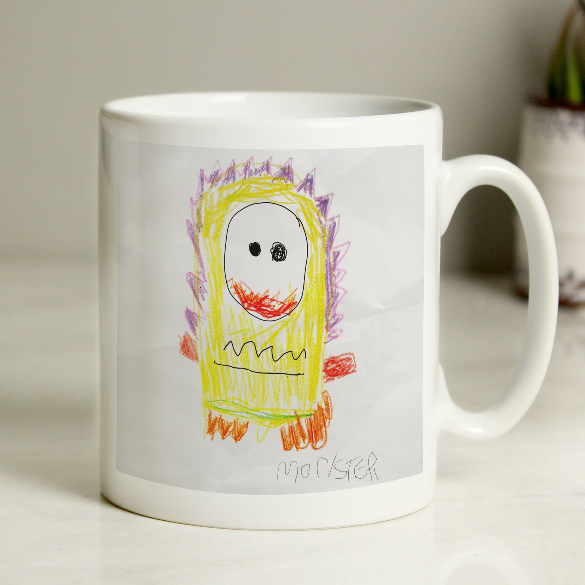 Personalised Childrens Drawing Photo Upload Mug - image 7