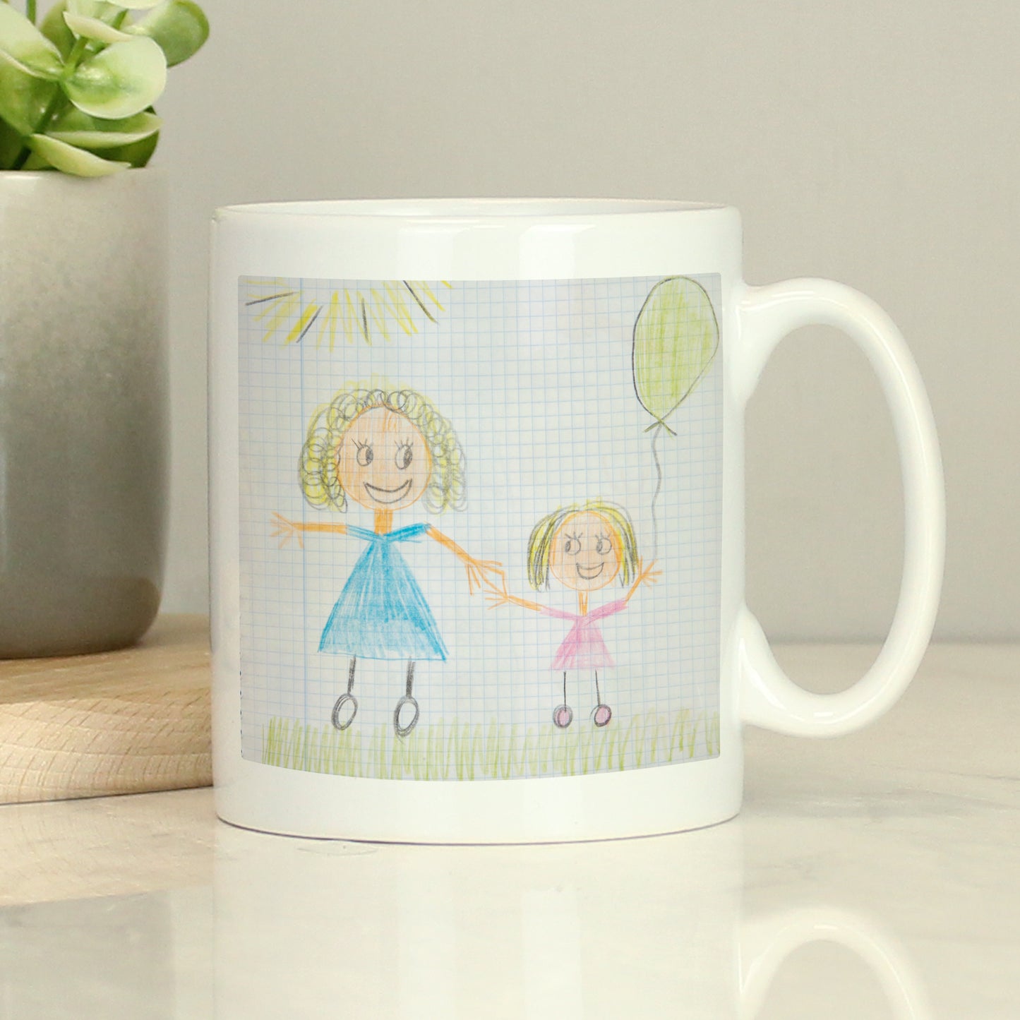 Personalised Childrens Drawing Photo Upload Mug - image 8