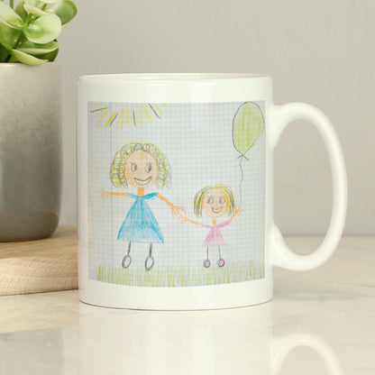 Personalised Childrens Drawing Photo Upload Mug - image 8
