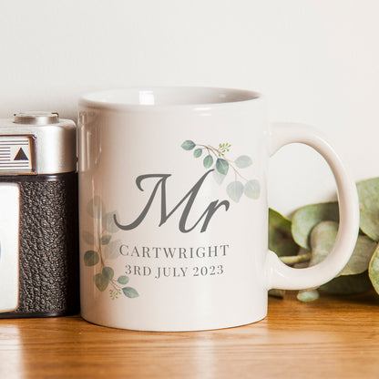 Personalised Botanical Mr Mug - image 3