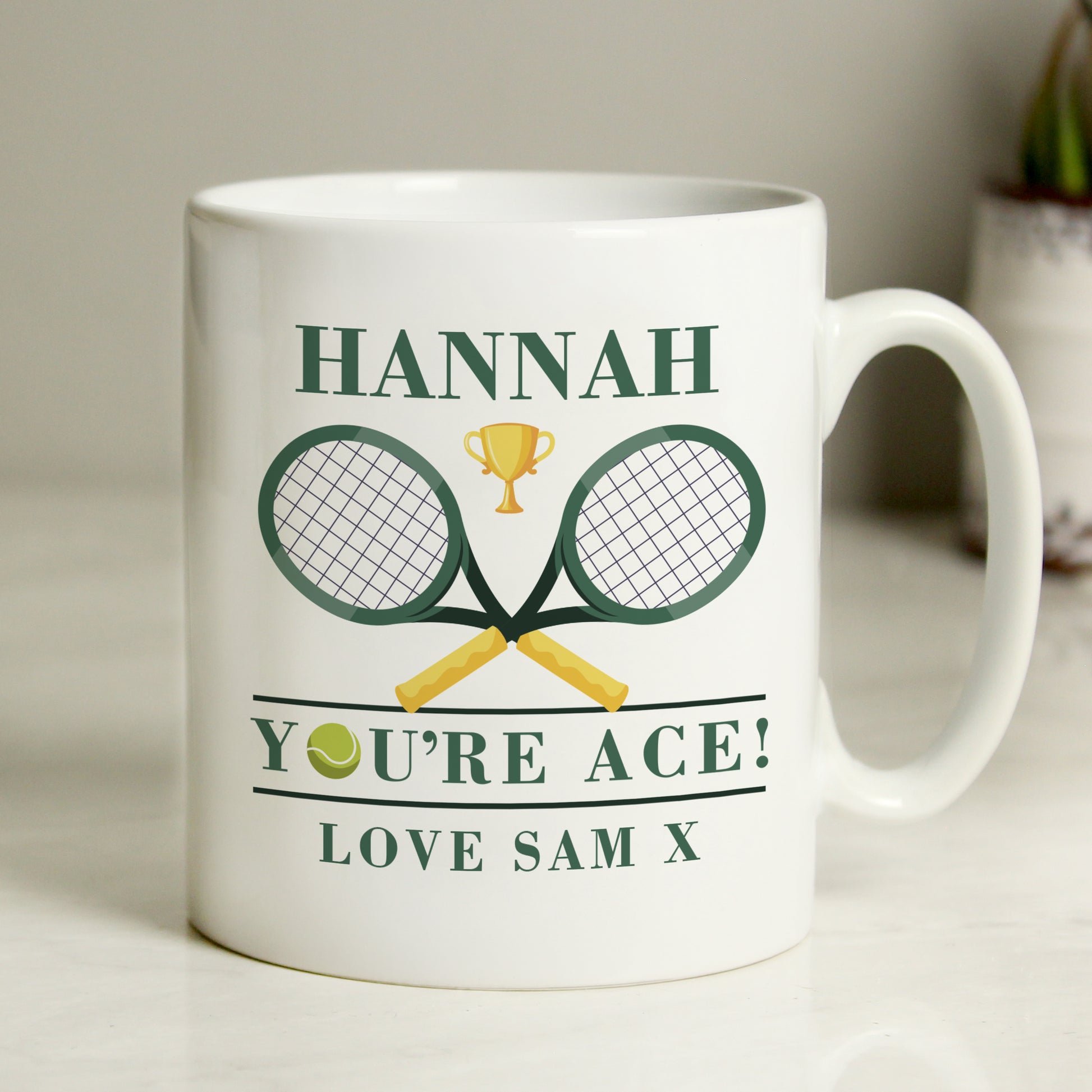 Personalised Tennis Mug - image 3