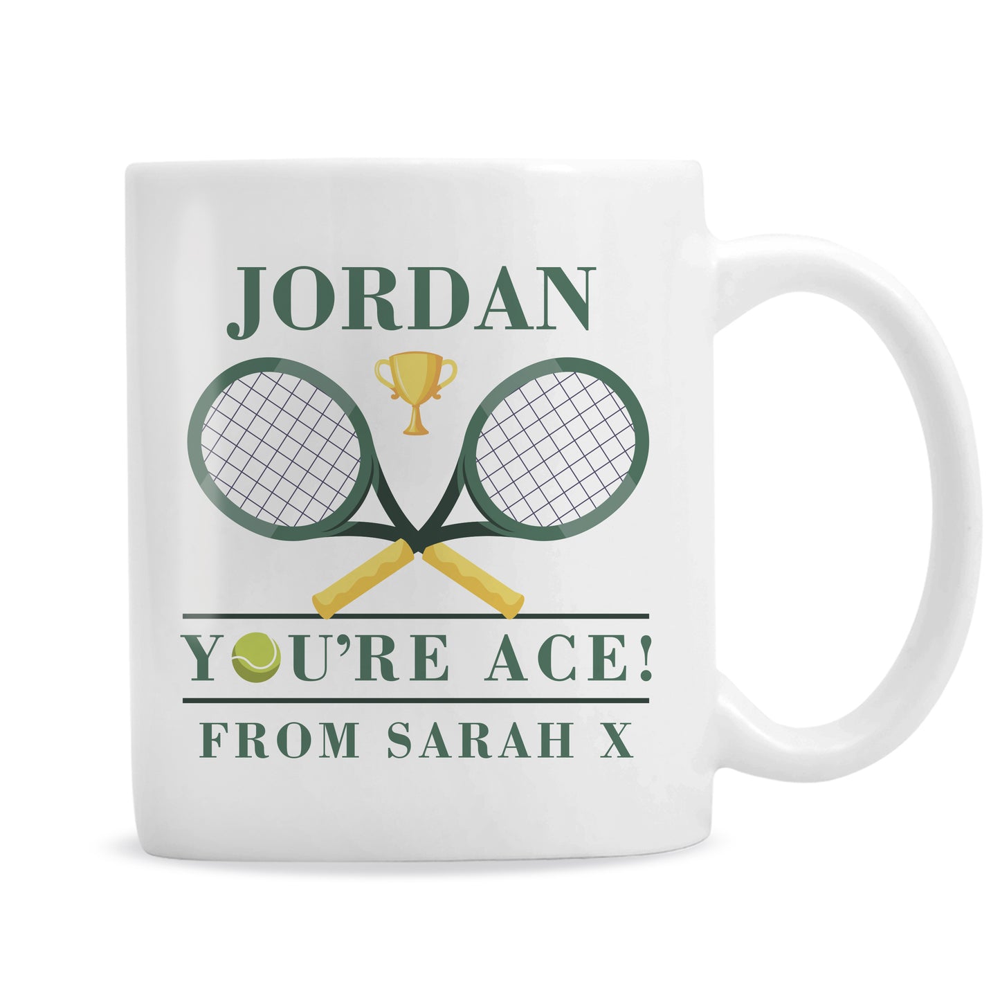 Personalised Tennis Mug - image 5