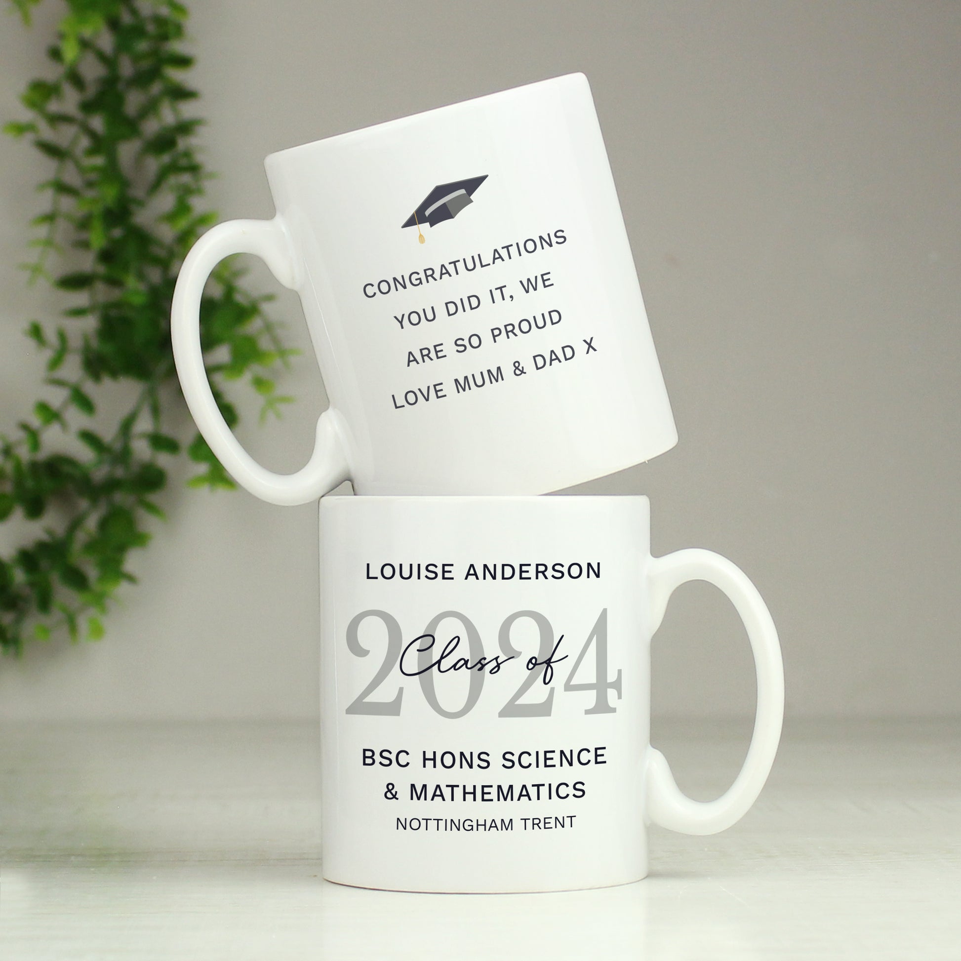 Personalised Class of Graduation Mug from Heartfelt Gifts