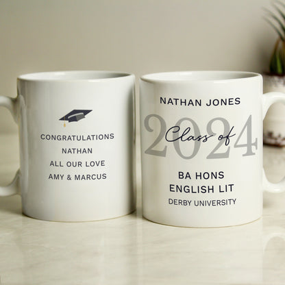 Personalised Class of Graduation Mug - image 6
