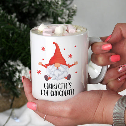 Personalised Red Gonk Christmas Mug - image 6