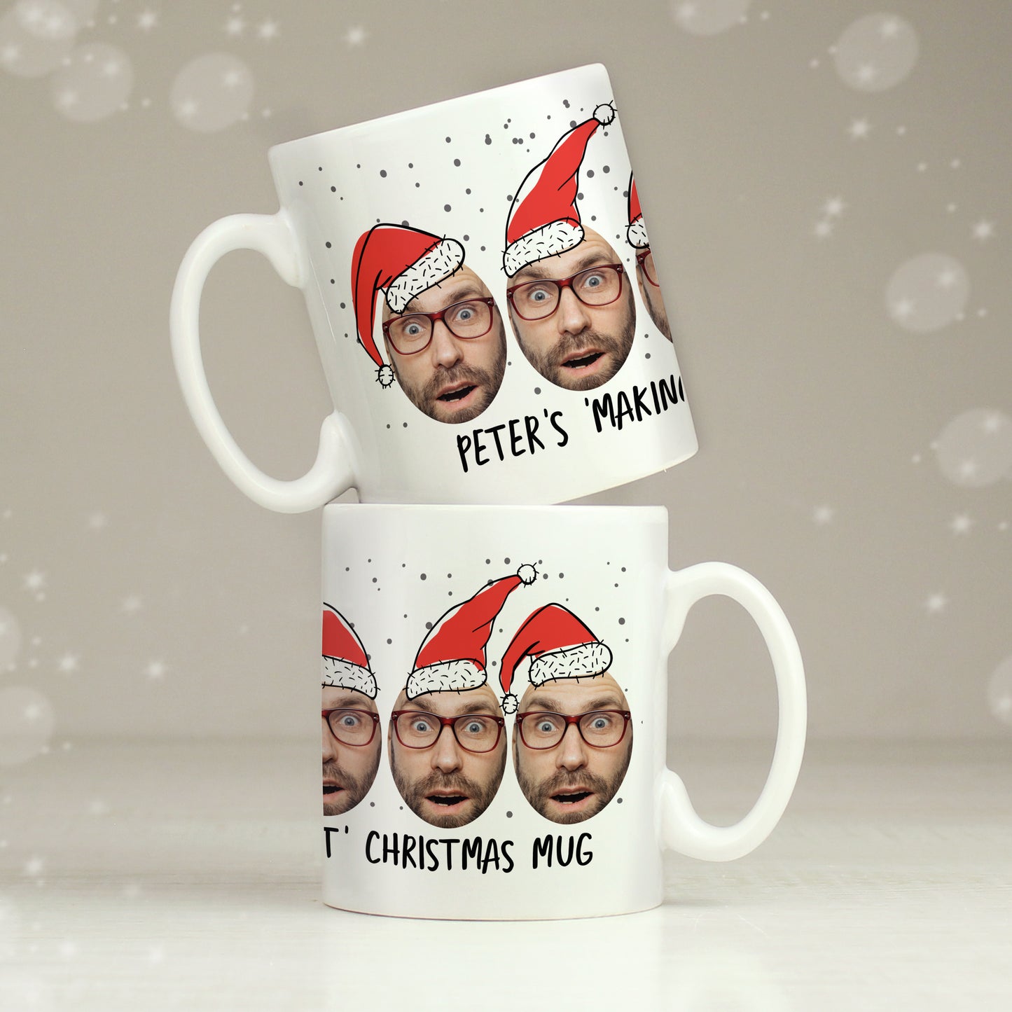 Personalised Photo Upload Santa Mug - image 2