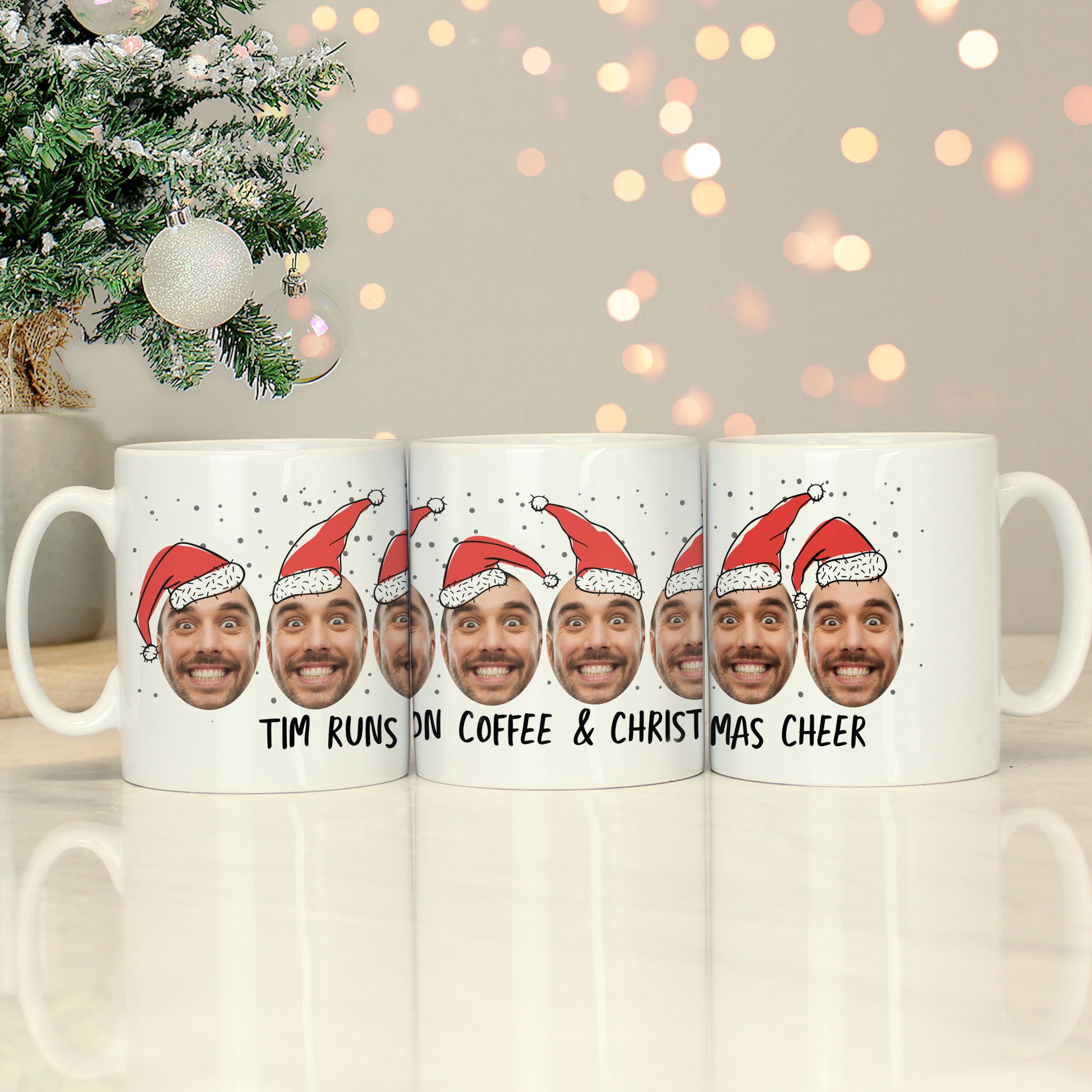 Personalised Photo Upload Santa Mug - image 3