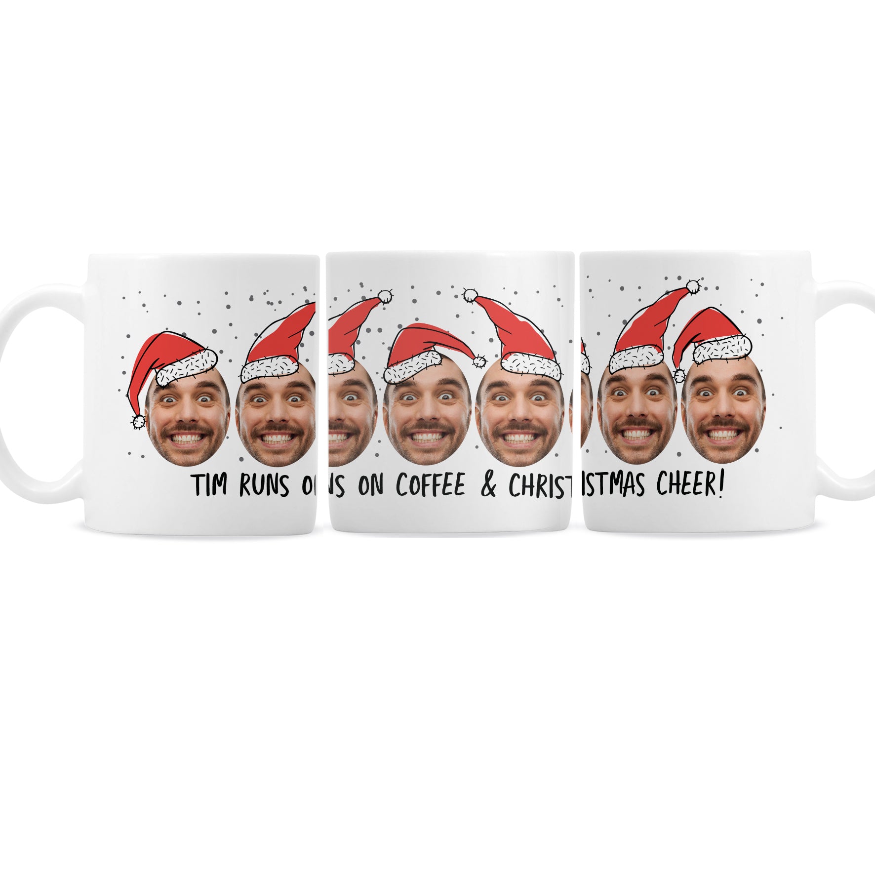 Personalised Photo Upload Santa Mug - image 5