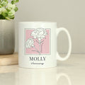 Personalised Birth Flower Mug from Heartfelt Gifts