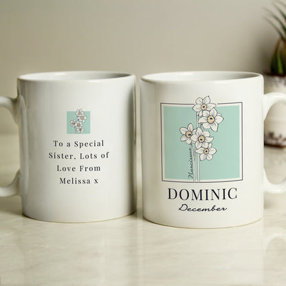 Personalised Birth Flower Mug - image 16