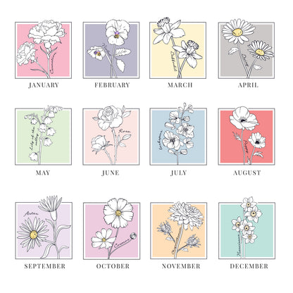 Personalised Birth Flower Mug - image 17