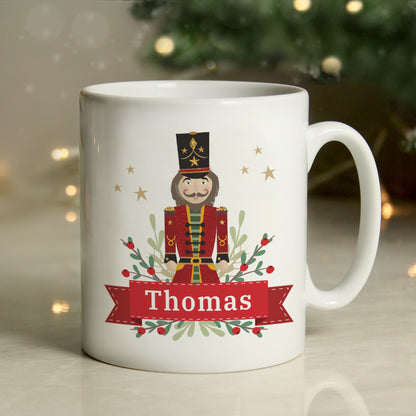 Personalised Christmas Nutcracker Mug from Heartfelt Gifts