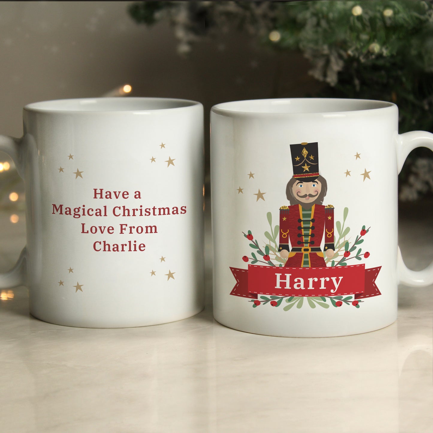 Personalised Christmas Nutcracker Mug - image 3