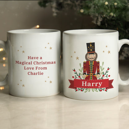 Personalised Christmas Nutcracker Mug - image 3
