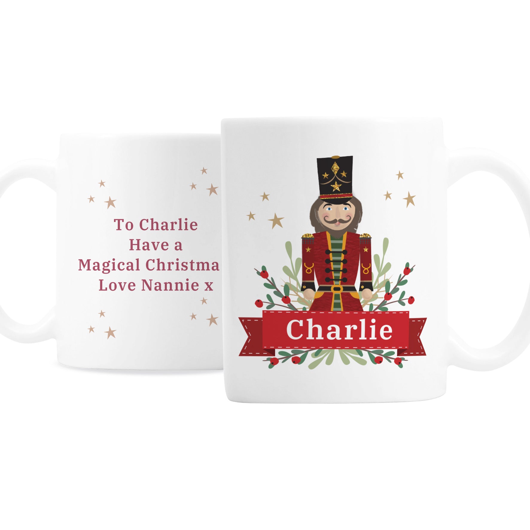 Personalised Christmas Nutcracker Mug - image 5