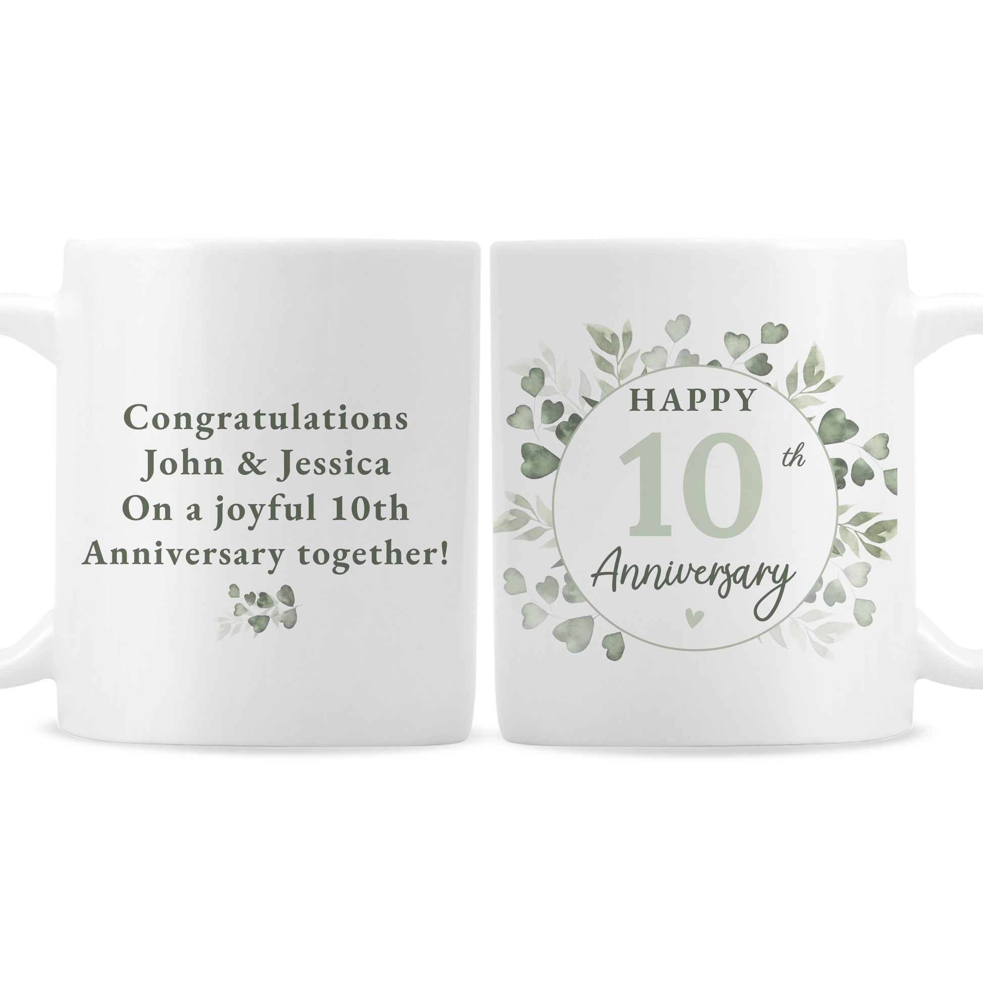 Personalised Botanical Anniversary Mug - image 5